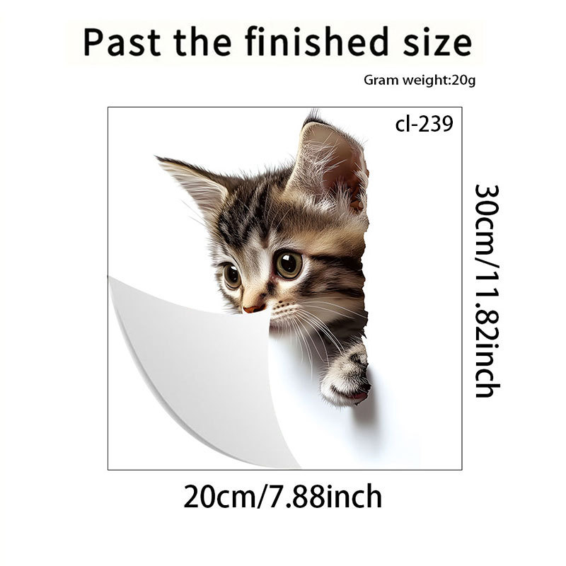 Dekoratiivne PVC seina kleebis vannitoa jaoks, taime ja lille muster, modernne minimalistlik lame disain, 1 tk.