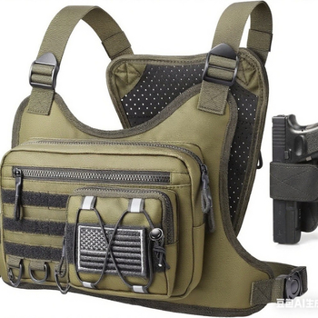 Väljasõiduks rindkere kott — taktiline kamuflaažkott jooksu ja välispordiks, polüester, JL-Y59, Reize, unisex