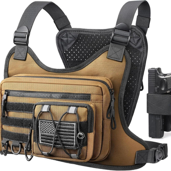 Väljasõiduks rindkere kott — taktiline kamuflaažkott jooksu ja välispordiks, polüester, JL-Y59, Reize, unisex