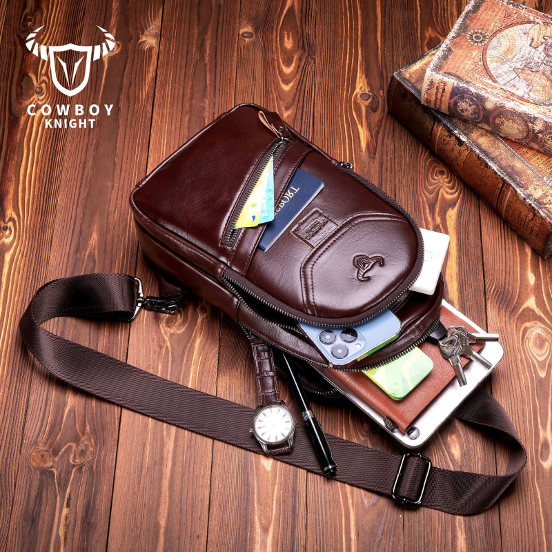 Meeste nahast ristkoti, Top Grain lehma nahk, hingav, veekindel, antibakteriaalne