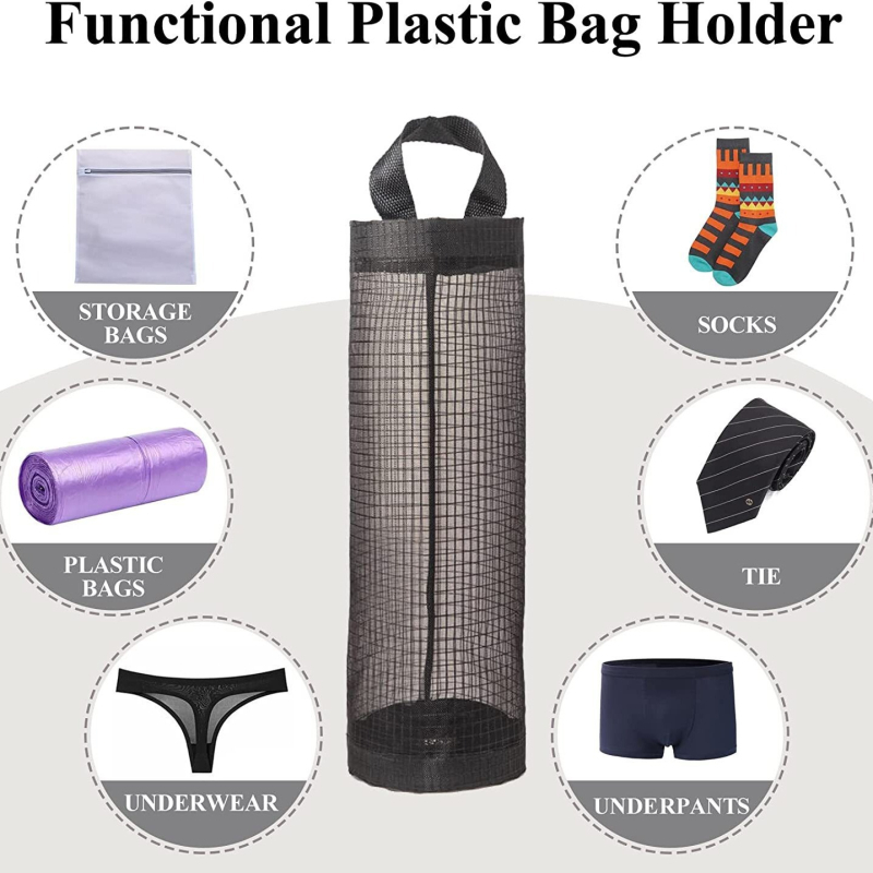 Köögikottide hoiukorv hingava võrguga, seinale kinnitatav, mitmekülgne dosaator