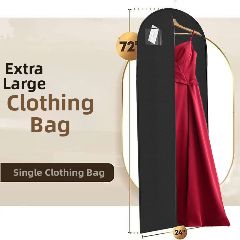 Non-Woven riidekott, riidekappidele, tolmu ja niiskuse eest kaitstav, lihtne ja modernne stiil, pikk riidekott, sobib reisile ja magamistuppa