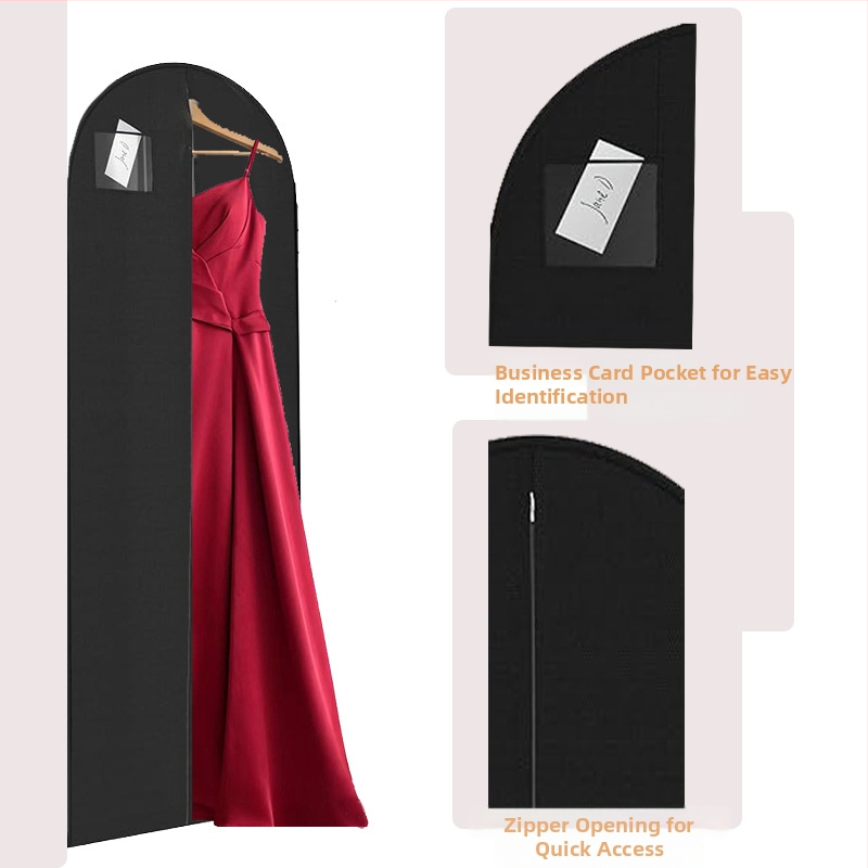 Non-Woven riidekott, riidekappidele, tolmu ja niiskuse eest kaitstav, lihtne ja modernne stiil, pikk riidekott, sobib reisile ja magamistuppa