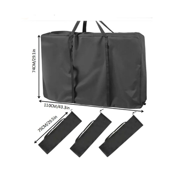 Nailonist kandekott kolimiseks, suure mahutavusega, veekindel, tolmukindel, päikesekindel, käepidemega.