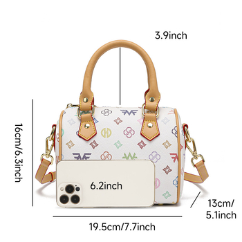 Padja kuju kott Mengwei Leather Goods, PVC, tõmblukk, padja kuju, telefoni tasku