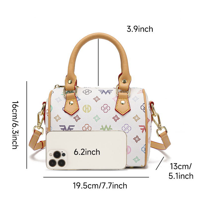 Padja kuju kott Mengwei Leather Goods, PVC, tõmblukk, padja kuju, telefoni tasku