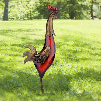 Käsitsi valmistatud rauast kukk – laua dekoratsioon, Hengcheng bränd, loomade kategooria, kodu dekoratsioon