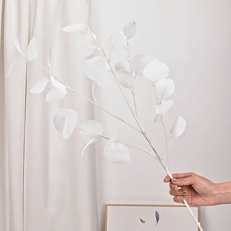 LED-puu sisekujunduseks õunalehe kujul, 20 LED, IP65, patareitoitega toide, tööiga 50 000 tundi