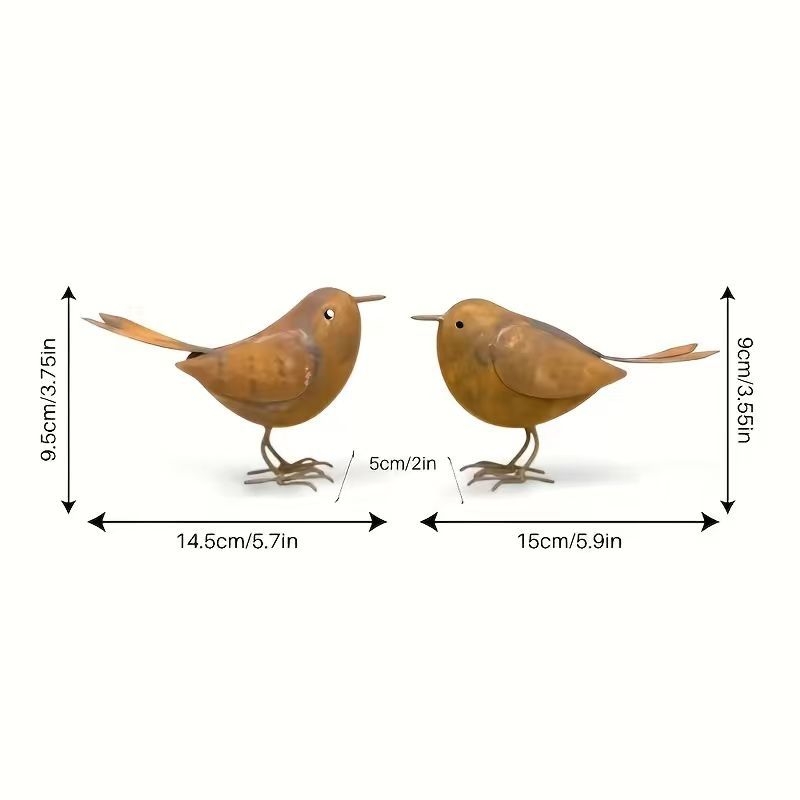 Metallist aedlind, pastoraalne stiil; Materjal: Metall; Kategooria: Loomad; Sobiv koht: Aed; Stiil: Pastoraalne; Tootenumber: 013