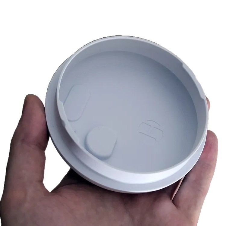 3D-trükkitud peidetud suitsuandur turvakastiga, plastist, kaasaegne minimalistlik stiil