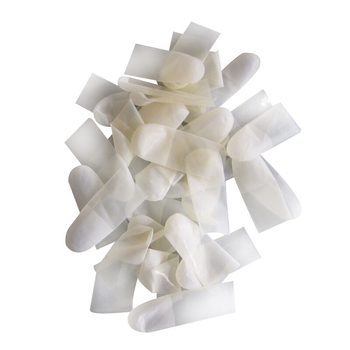 Ühekordsed lateksist sõrmekatted, antistaatilised, mitte-libisevad, Incision finger sleeve mudel, elektroonika tööstusele