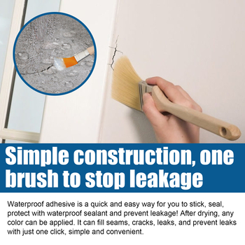 Jue-Fish Läbipaistev veekindel liim vannitoa ja rõdu jaoks | 200 tk pakis, veekindel ja niiskuskindel