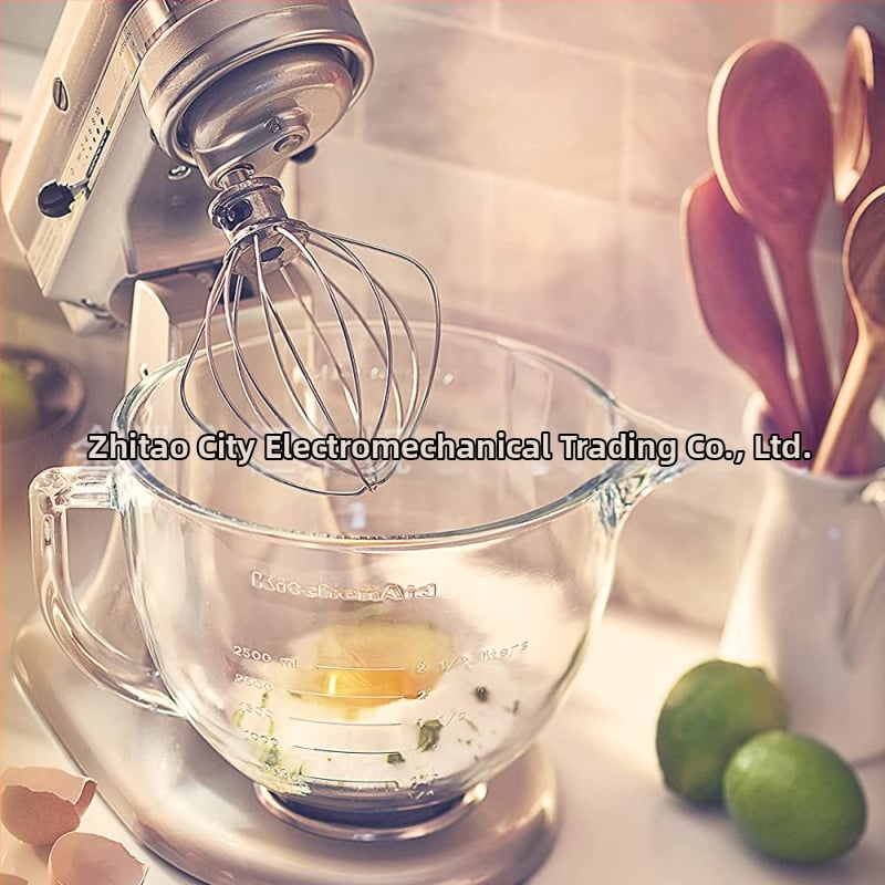 Stiklinė maišymo dubuo su matavimo skalė KitchenAid maišytuvui HM-K40