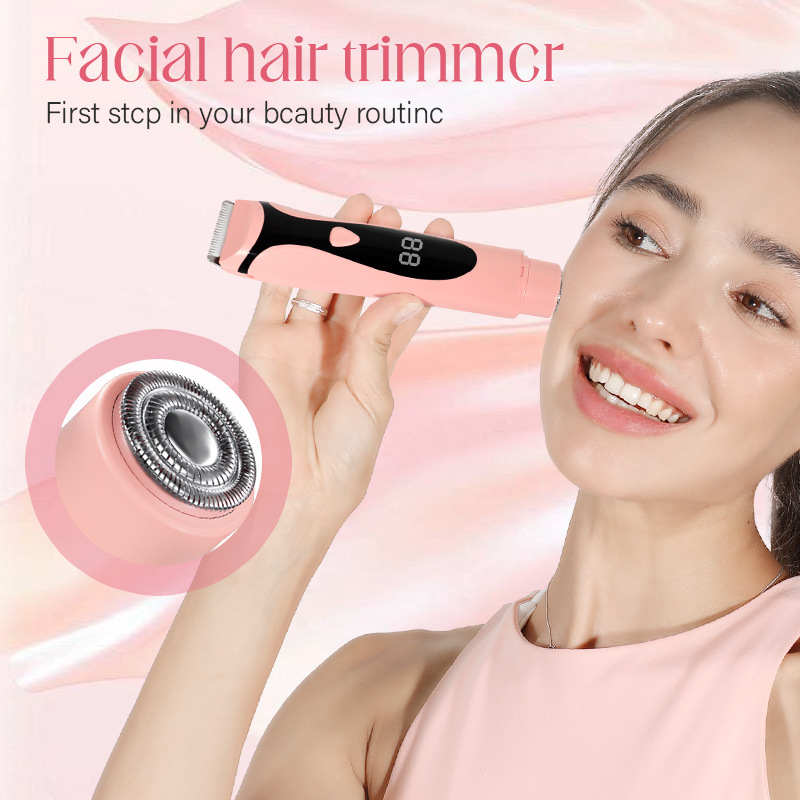 Elektriline kehakarvade trimmer, topeltmootoriga, USB-toide, klipppea, mudel HY96, kuiv- ja märg kasutus