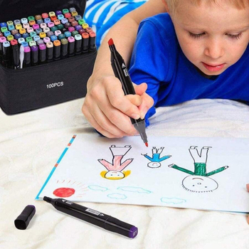 2026. mudel L8904 – alkoholipõhiste markerite komplekt peeneotsaga sketšide jaoks, püsiv tint