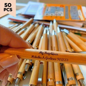 Bambusest kirjutusvahend lillemustriga, mudel C9031, tootenumber jd601101684088911