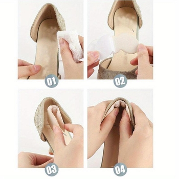 Kontsakahmakaitse padjad (8 paari) tekstiiljalatsitele - Kontsa haardepadi, Kontsakaitsepadi - Mudel lz1731207996043072400