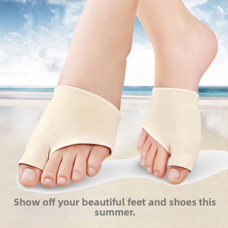 Varba korrigeeriv sõrm hallux valgus'i jaoks – elastne kiud ortopeediline varbakaitse, unisex täiskasvanutele
