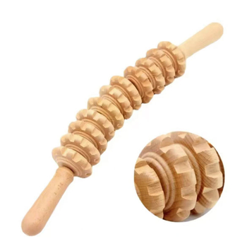 Jia Ai Xuan – puidust rullmassaaž kogu kehale, kodune stiil, meridiaan massaaž