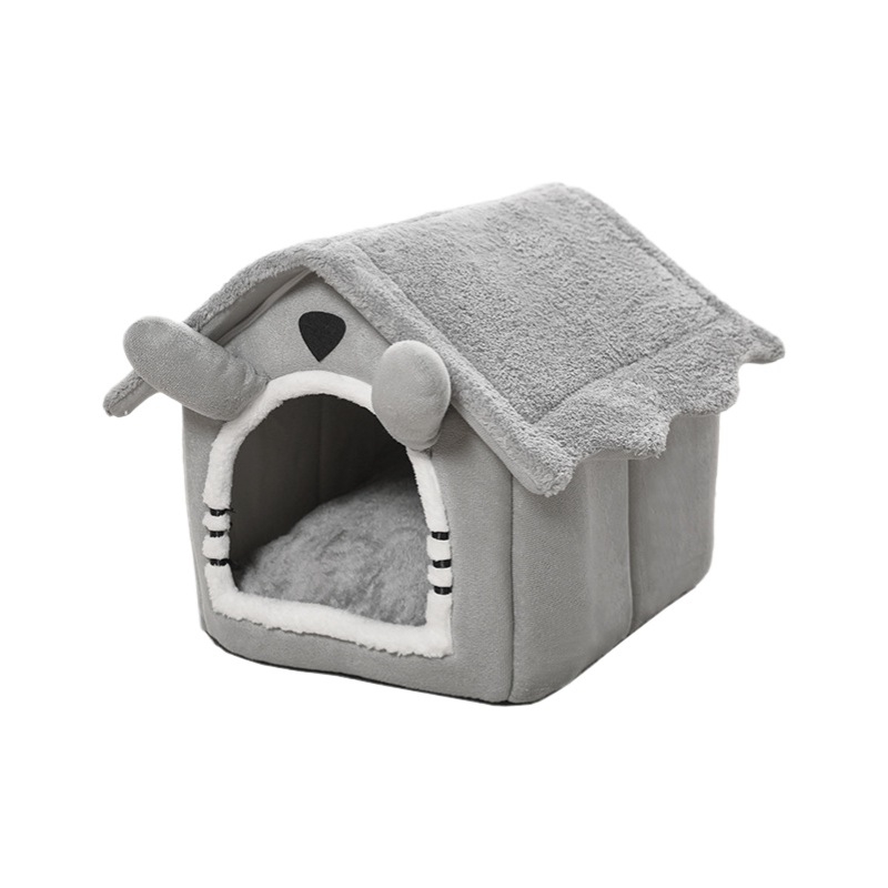 Kangast kasside varjupaik — suletud disain, kõikide aastaaegade jaoks, eemaldatav ja pestav