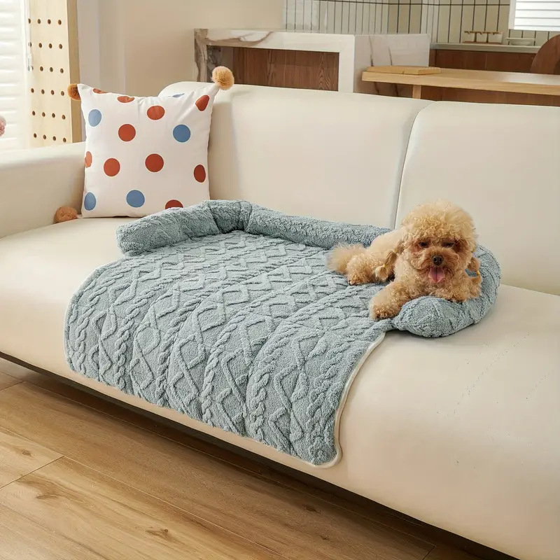 Koera pesa voodi, materjal: vaht, nelinurkne plüüs pad, Rural bränd, impordimata