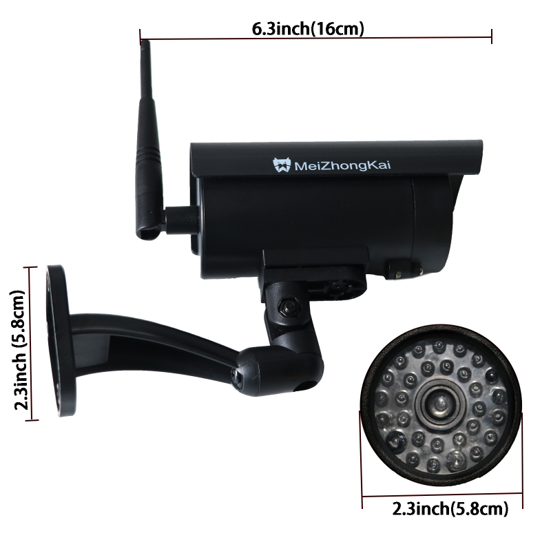 Juhtmevaba Wi‑Fi võlts turvakaamera välistingimustesse, mudel VJ008, bränd MZK