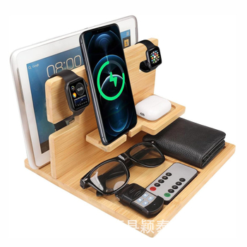 Puidust lauatarviku hoiustamise riiul – bambus, kaasaegne minimalistlik disain, lauale paigaldus, 1 kiht, sobib lauale, magamistuppa ja elutuppa