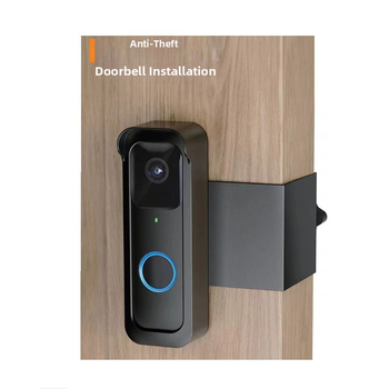 Blink välisukse uksehelkur, paigaldus ilma puurimist, vihmakaitse, roostevabast terasest raam, mudel Blink, ühilduv öise nägemisega