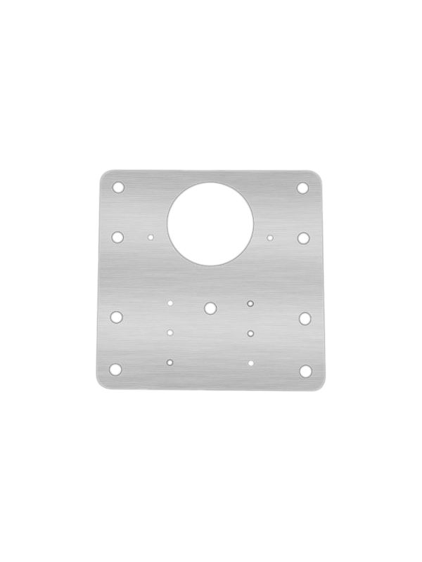 Roostevabast terasest hingeplaat kappide ja garderoobide uste jaoks, kruviavadega paigaldamiseks