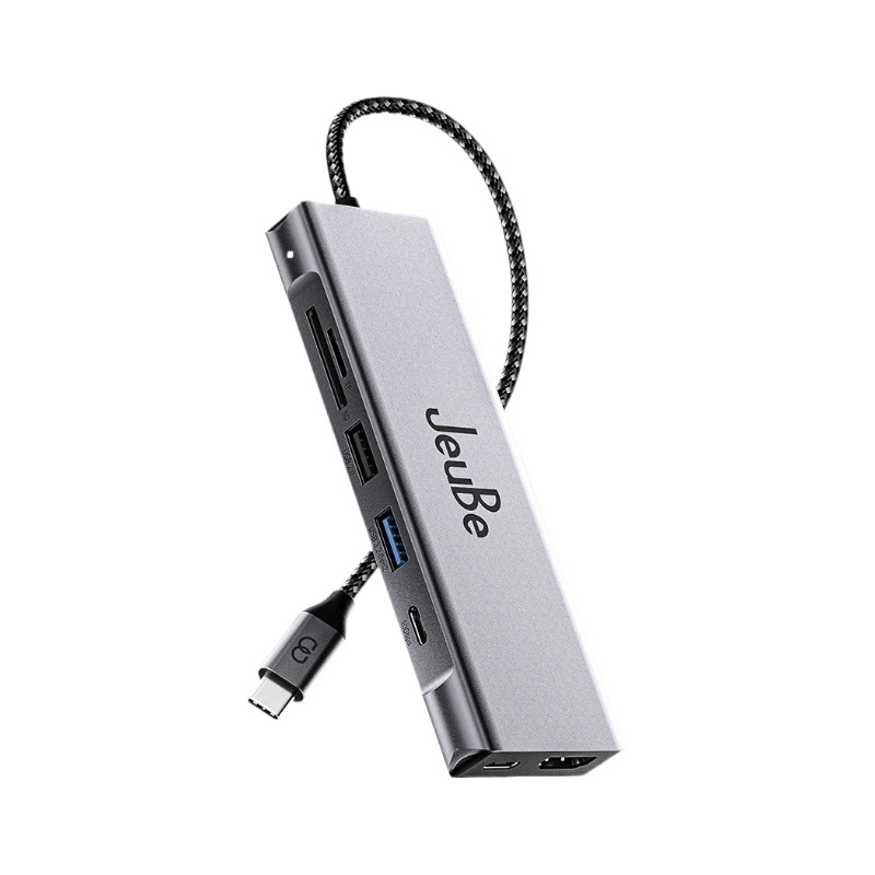 Kaheksa ühes Type-C dokkimisjaam M.2 HDD-korpuse ja USB 3.0-ga, TA08