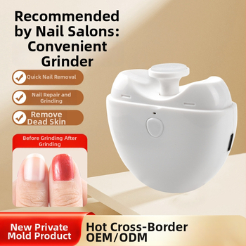 Elektriline küüne poleerija, kaasaskantav maniküüri tööriist, mudel H-2405, plastik, 110 g