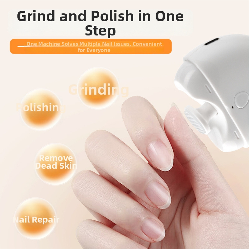 Elektrisks nagu pulētājs, pārnēsājams manikīra rīks, modelis H-2405, plastmasas, 110 g