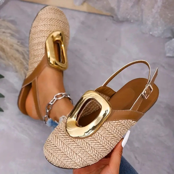 Randade sandaalid lambavillast ülemise osaga, kummist talla, suletud varvas, tagant rihm