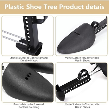 Puidust kahekülgne jalanõude venitusvahend tekstiiljalanõude jaoks