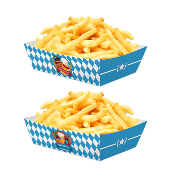 Pat Paber Festivali Stiil Dekoratsioonide Komplekt — Suupärade taldrik ja Krõpsude karp Oktoberfest-teemaga