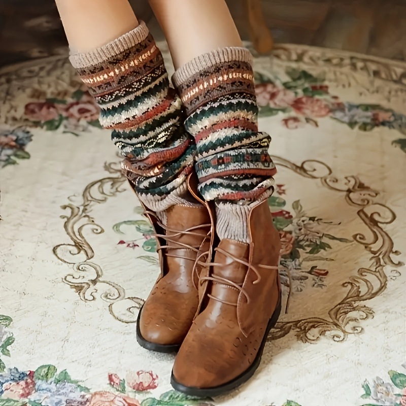 Põlvekõrguse sokid - 100% akrüül - antibakteriaalsed - Stiil: Elegantne Eriline