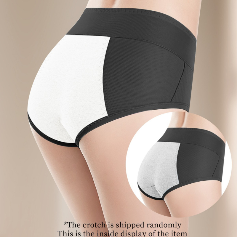 Naiste õmblusteta aluspesu, nailon + elastaan, kiiresti kuivatav, puuvillane vooder intiimses piirkonnas, keskmise talje