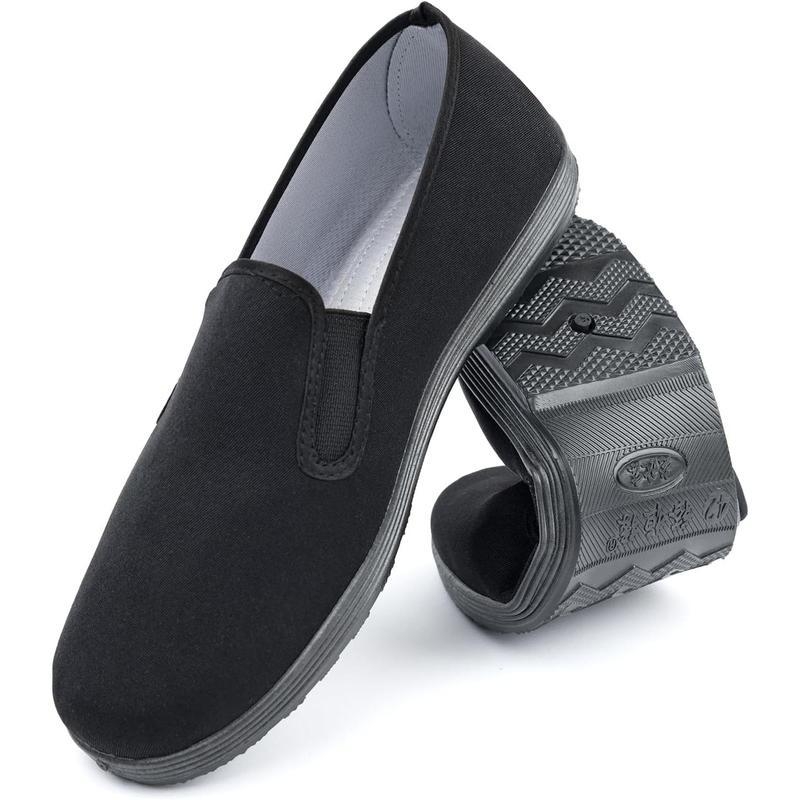 Hiina stiilis Kung Fu Tai Chi sussid, denim ülemine, terav varvas, loomamuster, lame kanna