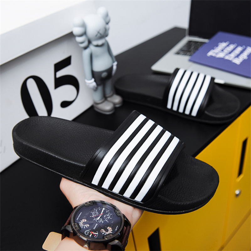 Meeste sandaalid kummijalaga, PVC ülaosa, 2 cm kanna, libisemiskindel, sobivad nelja aastaajaga