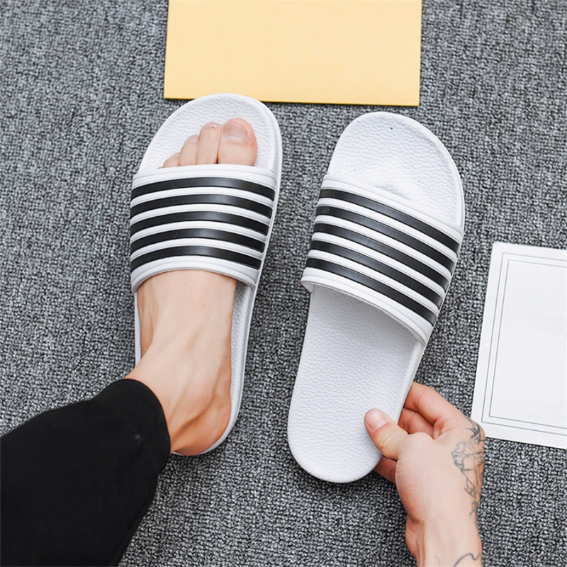 Meeste sandaalid kummijalaga, PVC ülaosa, 2 cm kanna, libisemiskindel, sobivad nelja aastaajaga