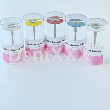 Hambaravi teemantpoleerimisketas, keraamiliselt seotud teemant, kummist ratas, kõrge läige
