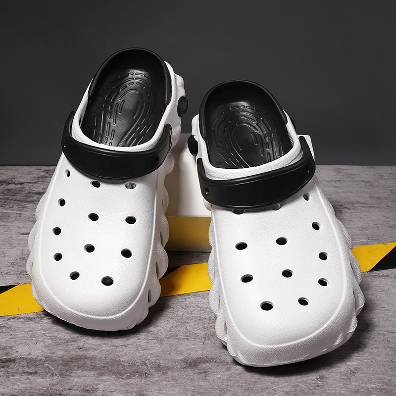 Unisex EVA perforatsiooniga flip-flopid – libisemisvastased, hingavad ja kulumiskindlad, paksu injektsiooniga tallaga (Kevad/Suve 2025)