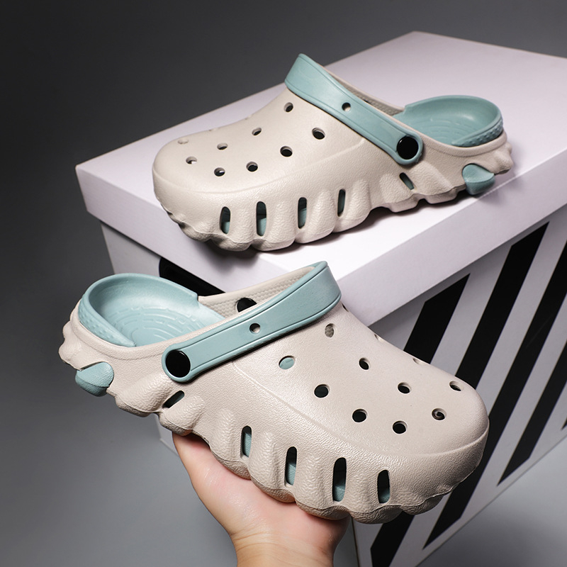 Unisex EVA perforatsiooniga flip-flopid – libisemisvastased, hingavad ja kulumiskindlad, paksu injektsiooniga tallaga (Kevad/Suve 2025)