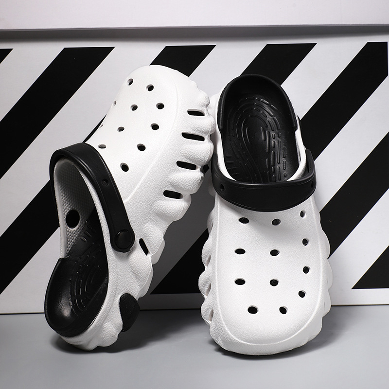 Unisex EVA perforatsiooniga flip-flopid – libisemisvastased, hingavad ja kulumiskindlad, paksu injektsiooniga tallaga (Kevad/Suve 2025)