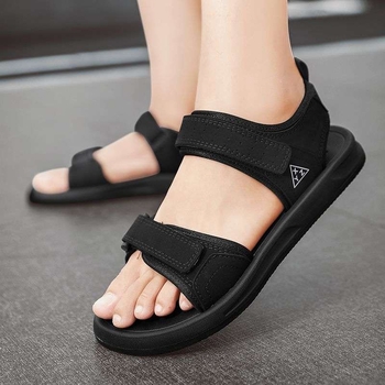 Meeste sandaalid - PU ülaosa, kummist talla, avatud varvas, hingavad, libisemiskindlad