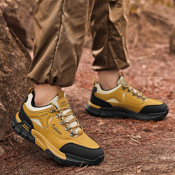 Meeste mägijalatsid – paks tald, EVA sisetald, PU+kangas ülaosa, süstimisega vormitud tald