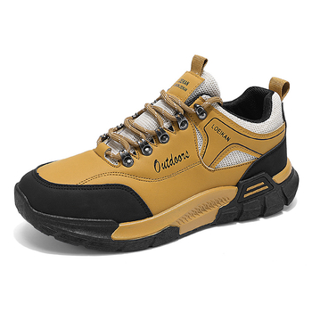 Meeste mägijalatsid – paks tald, EVA sisetald, PU+kangas ülaosa, süstimisega vormitud tald