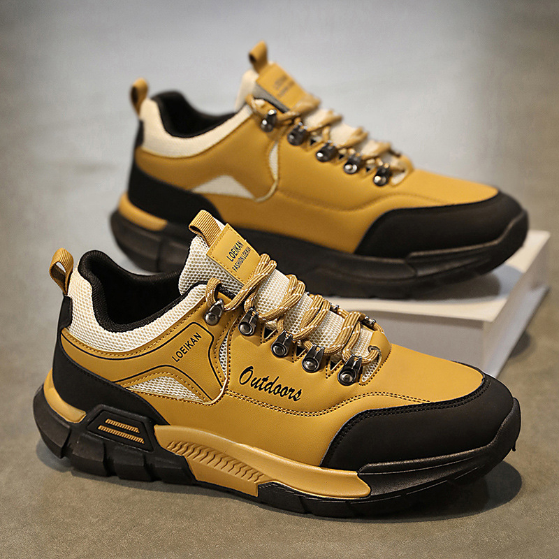 Meeste mägijalatsid – paks tald, EVA sisetald, PU+kangas ülaosa, süstimisega vormitud tald