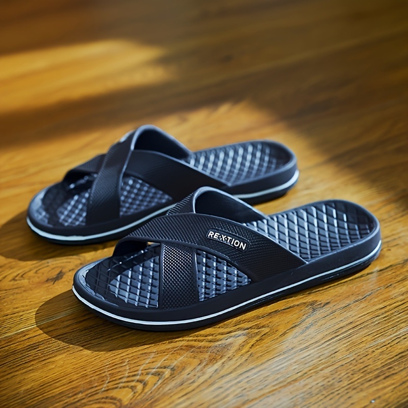 Meeste sandaalid ristatud rihmadega, hingavad, avatud varvas, ilma kinnitita, EVA ülemine ja EVA tald, sportlik-vabaaja stiil, nelja aastaaja kasutamiseks