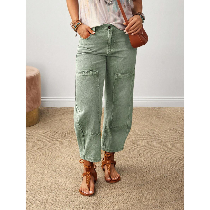 Meeste denim teksad, vaba lõikega sirge lõige, fliisvooder, polüesteri segu